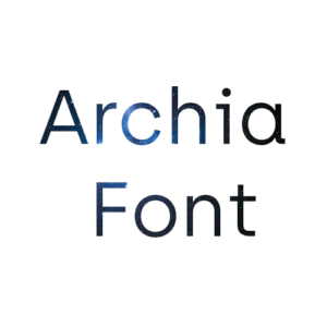 Archia Font