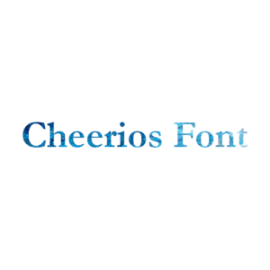 Cheerios Font
