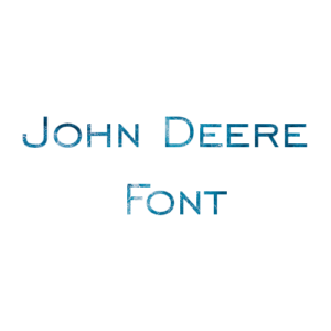John Deere Font