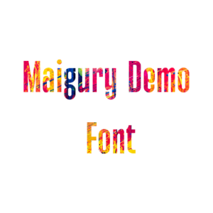 Maigury Demo Font