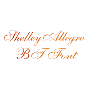 ShelleyAllegro BT Font