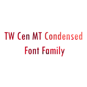 TW Cen MT Condensed Font Family