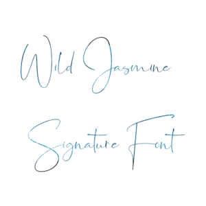 Wild Jasmine Signature Font