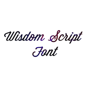 Wisdom Script Font - Download free from FontFine